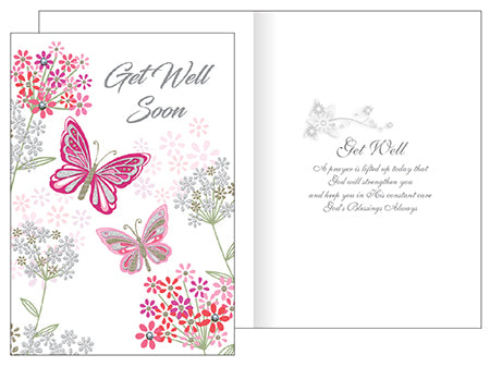 A Get Well Soon 3D Card