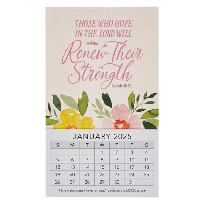 Hope In The Lord Magnetic Calendar