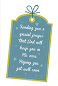 Get Well Soon Card - A Special Prayer