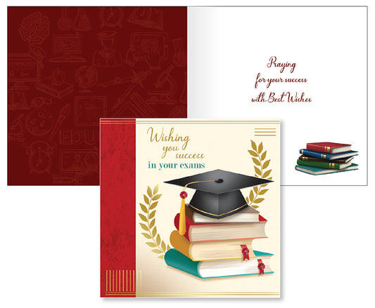 Wishing You Success in Exams - Card