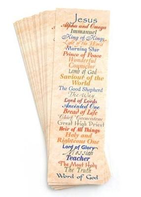 Names of Jesus - Bookmark