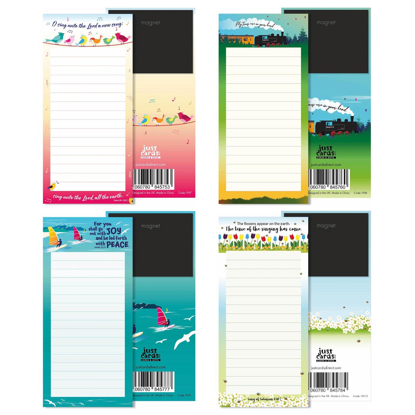 Christian Fridge/Freezer Magnetic Notepads