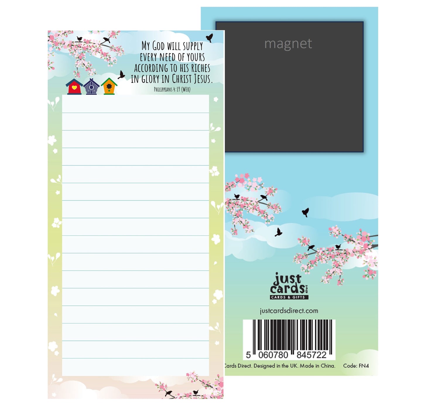 Blue ocean Magnetic Notepads