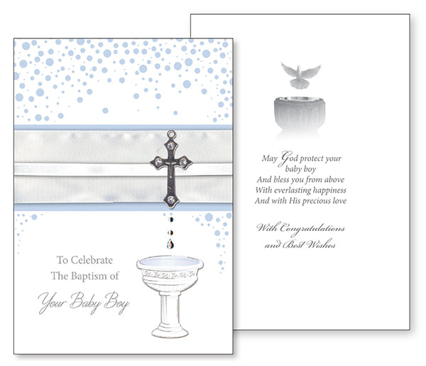 On Your Baptism-Boy/3 Dimensional Card