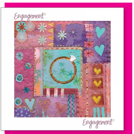 Christian Engagement Greetings Card