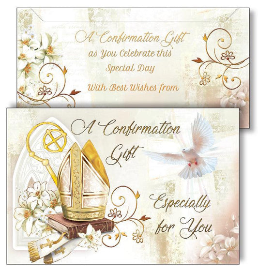 symbolic Christian wallet card