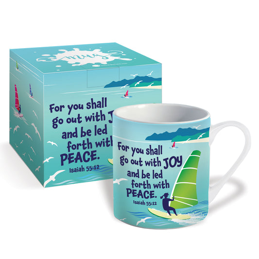 Go out with joy Christian Mug & Gift Box