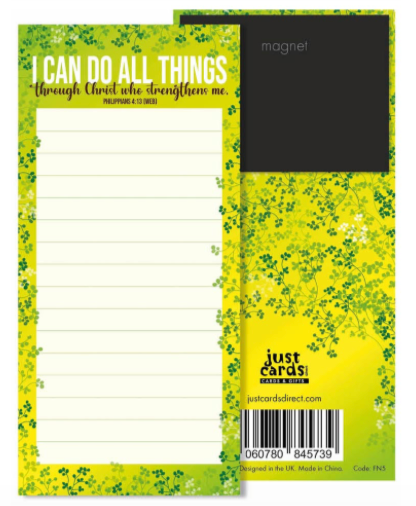 Green Magnetic Notepads