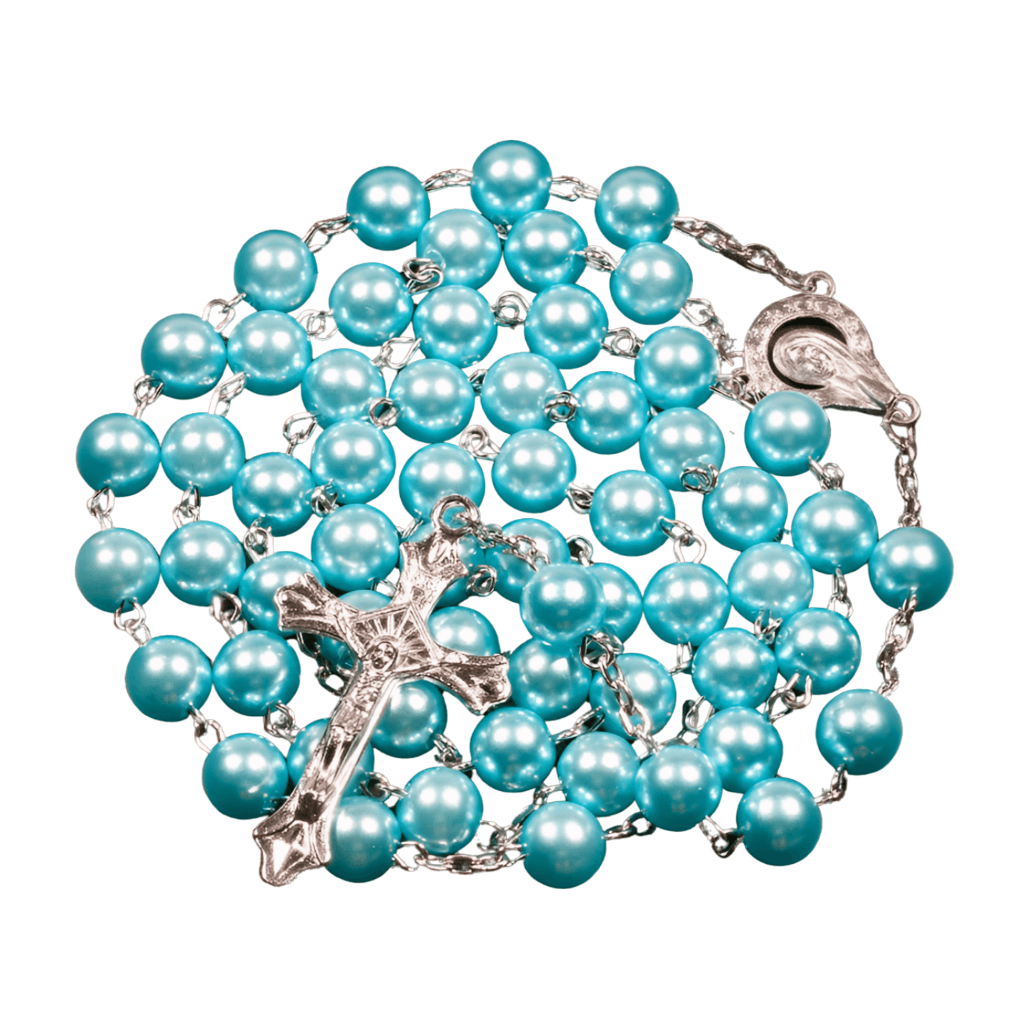 FWF Faux Pearl Rosary - Various Colours