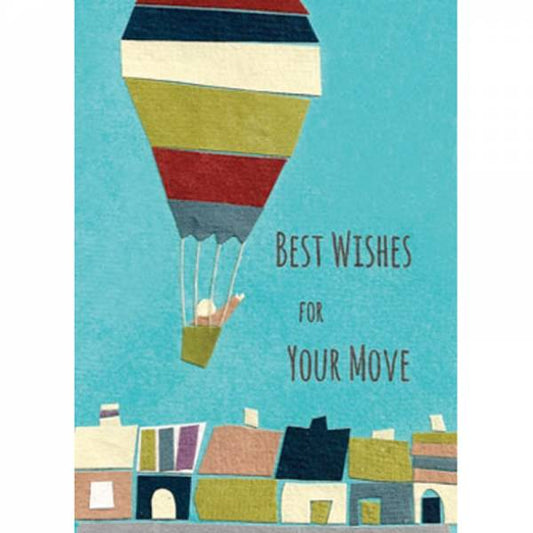 Moving On Greetings Card