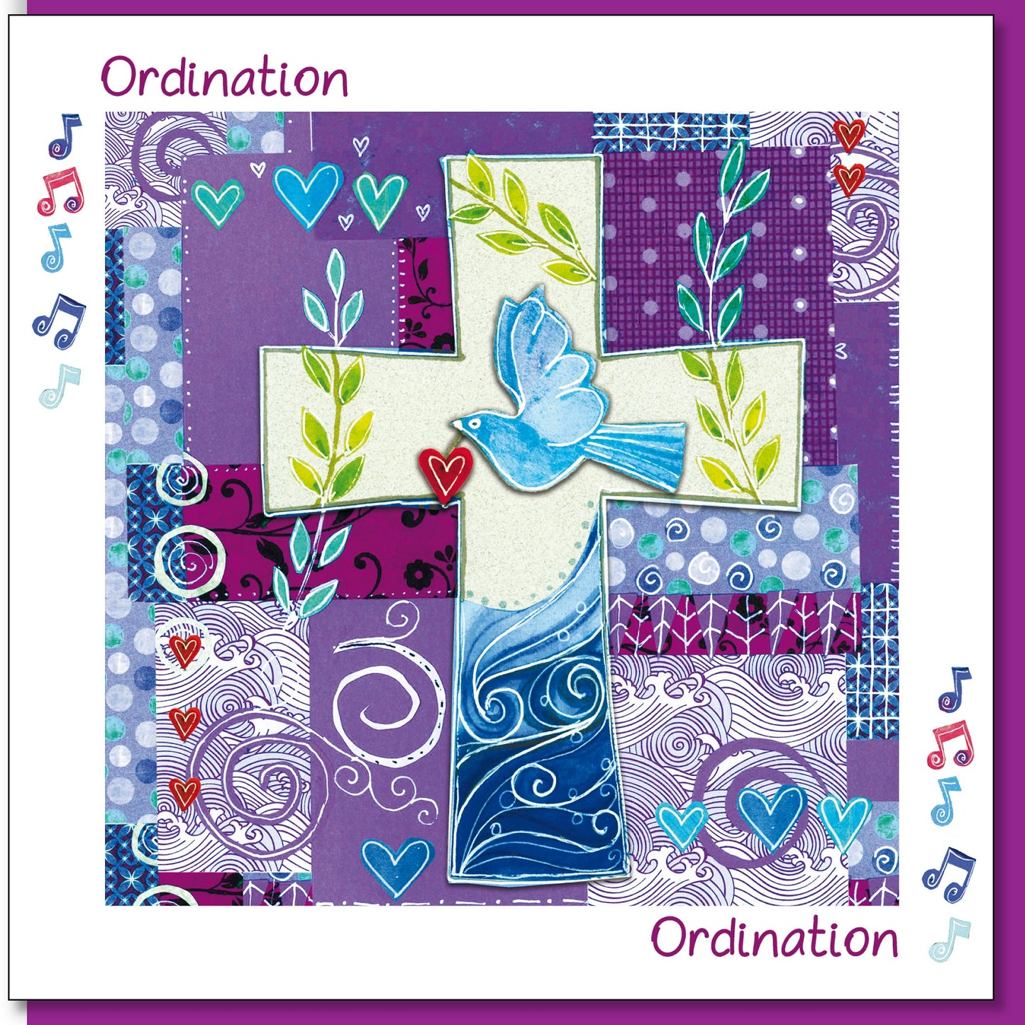 Ordination Dove Greetings Card