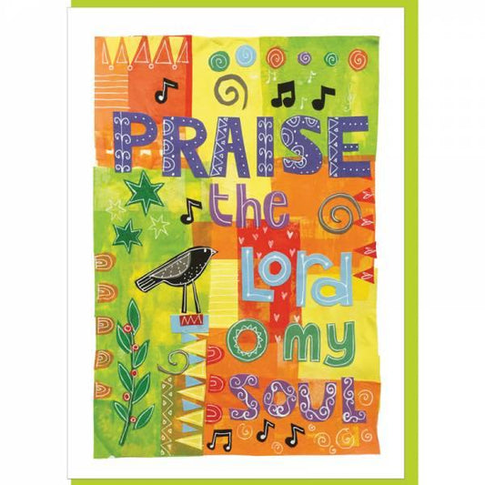 Praise The Lord Greetings Card