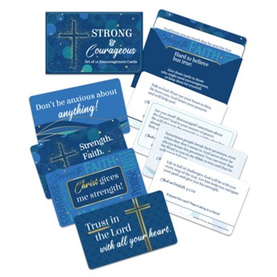 Strong & Courageous Card for Graduates