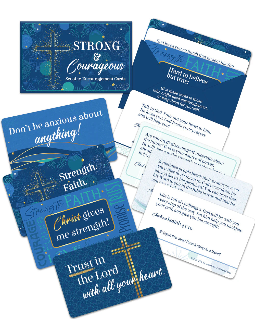 Strong & Courageous Card for Graduates