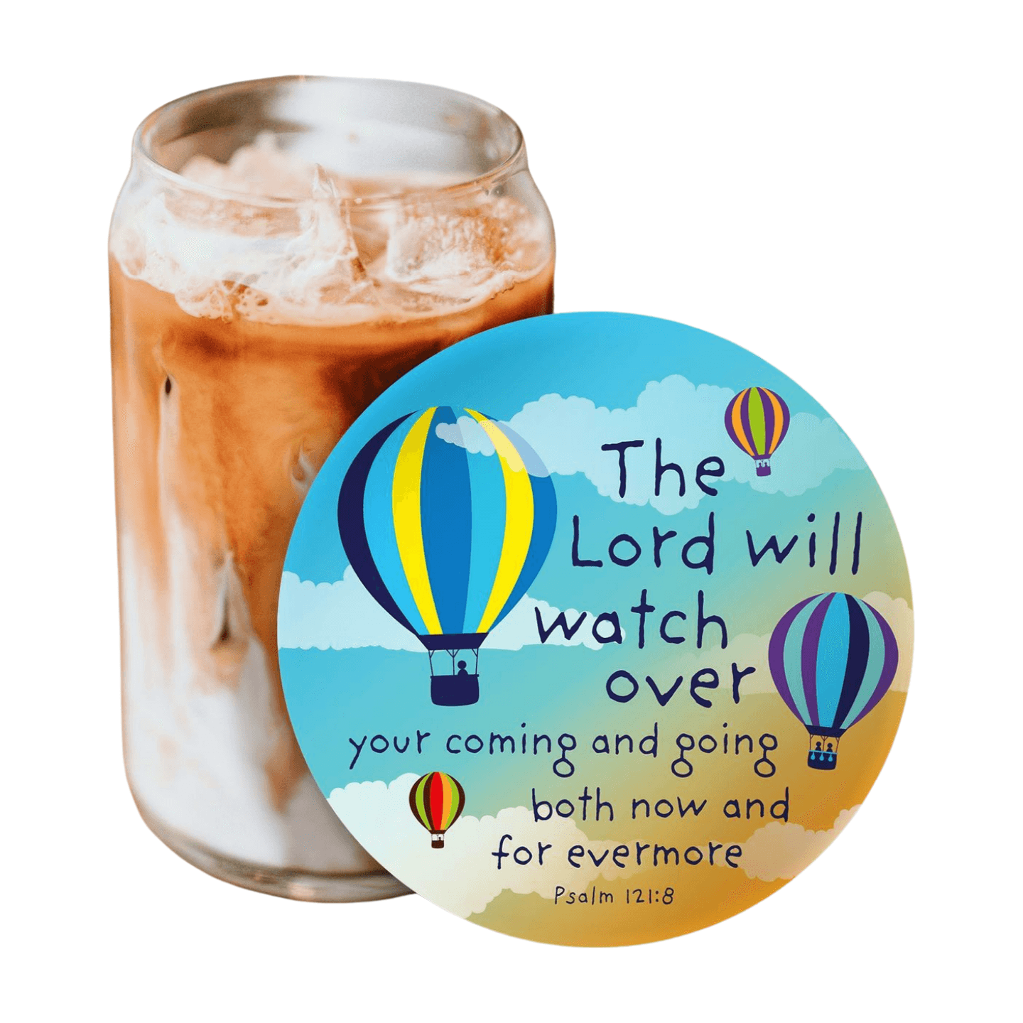 The Lord Will Watch - 4 Ceramic Coasters In A Box