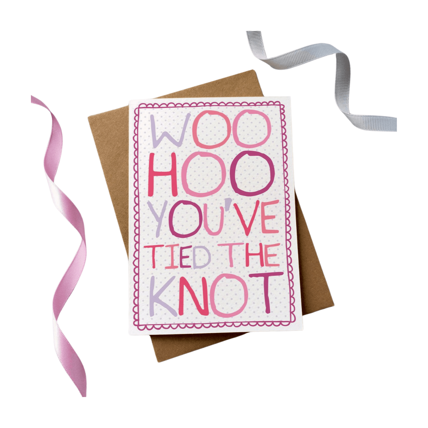 Woo Hoo You've Tied the Knot Single Card