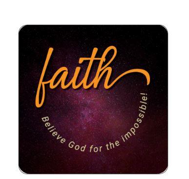 Faith Christian coaster.